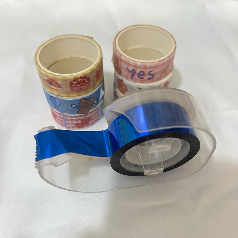 

preloved TAKE ALL masking tape metallic tape stationary selotip