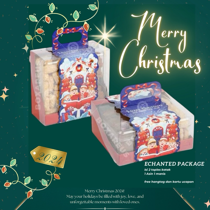 

Christmas Hampers enchated package isi 2 toples kotak