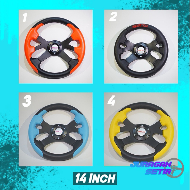 Setir Variasi / Setir Racing Palang 6 12,13,14inch