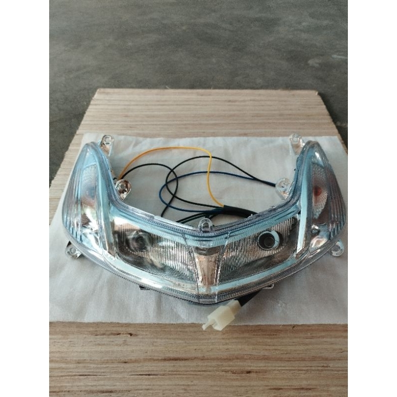 Reflektor lampu sein lampu kota + soket kabel lampu bawaan Yamaha Mio sporty mio smile
