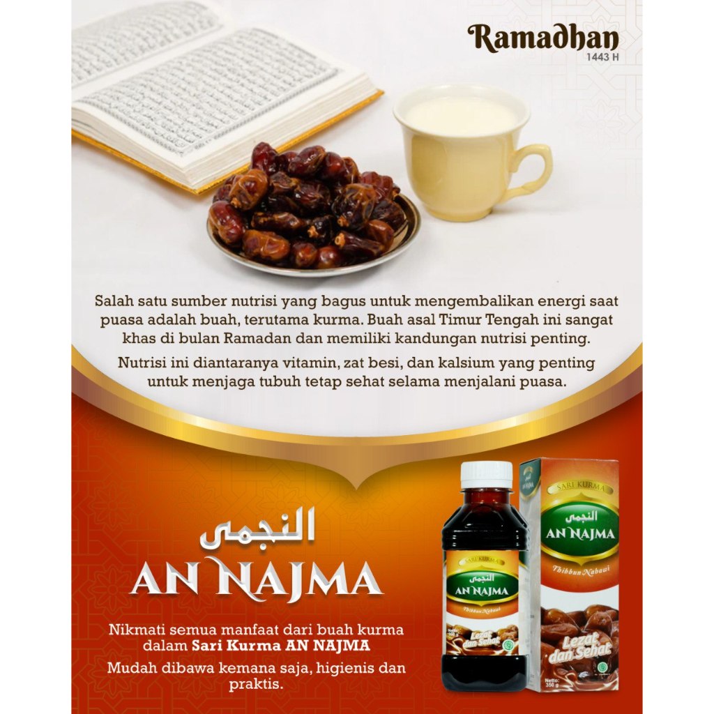 

Sari Kurma AN NAJMA 350gr