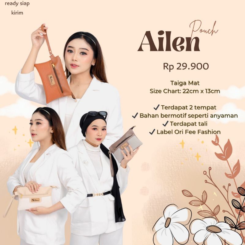 Ailen pouch - dompet - fee fashion - elastis