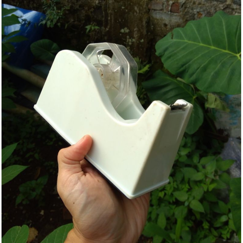 

Tape Dispenser Selotip Isolasi Preloved Bekas Masih Bagus