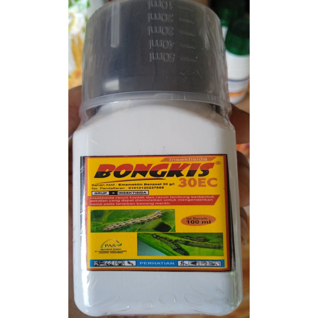 Bongkis Insektisida Bahan Aktif Emamektin Benzoat 30g/50ml