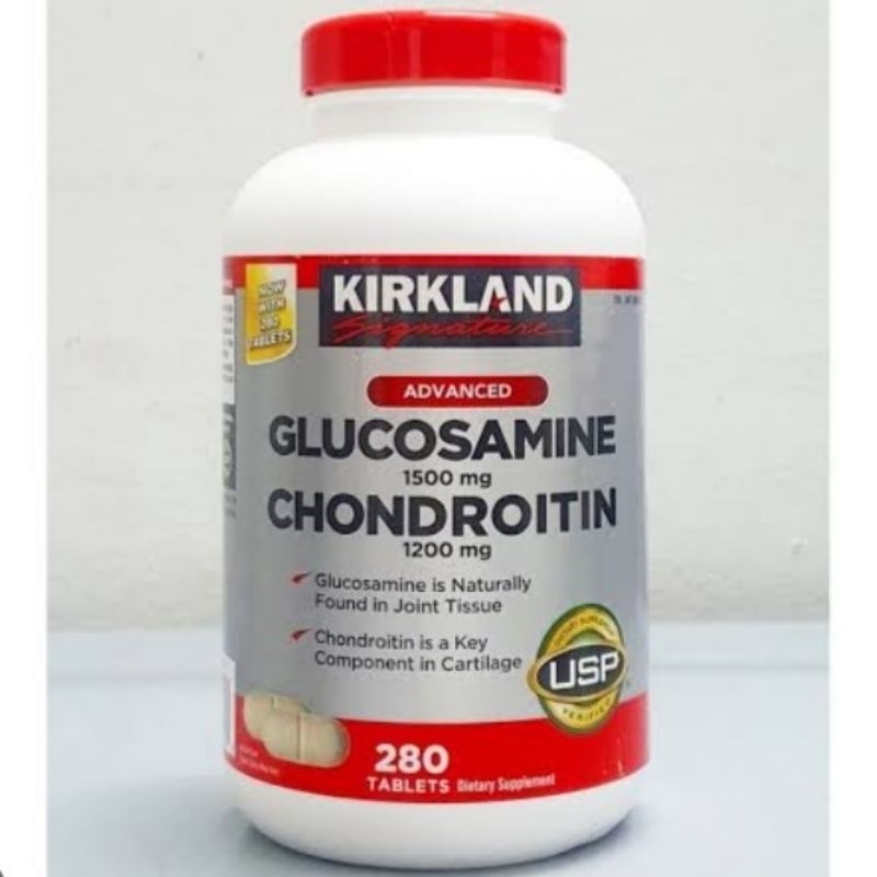 kirkland glucosamine 150mg chondroitin 1200mg isi 280 tablet