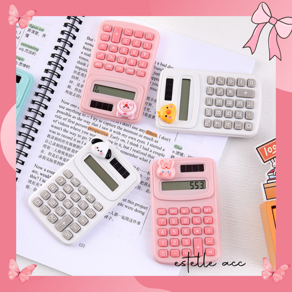 

Kalkulator Mini Anak Sekolah / Kalkulator Mini Lucu Anak Sekolah Dan Dewasa / Kalkulator SImple Lucu Model Karakter