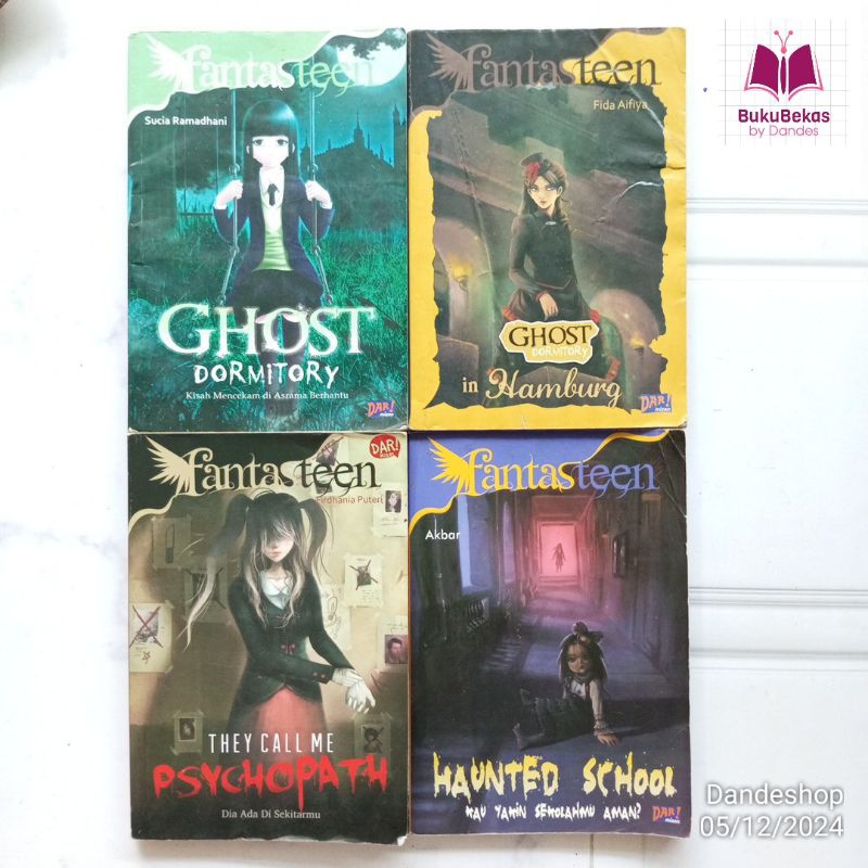 Fantasteen Novel Misteri - Buku Anak Bekas Preloved / Nomik