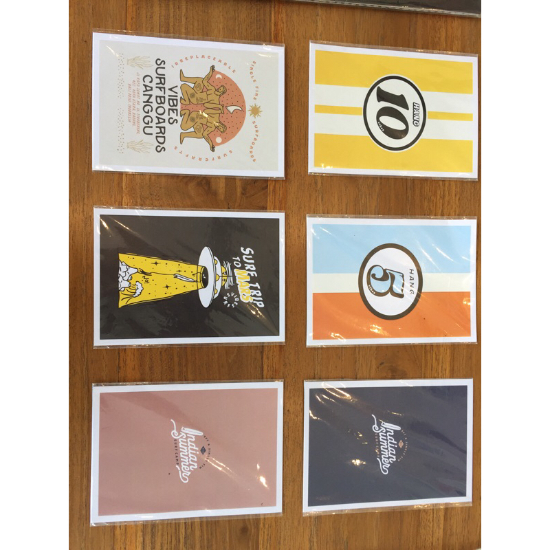 

Post card 5 sheets