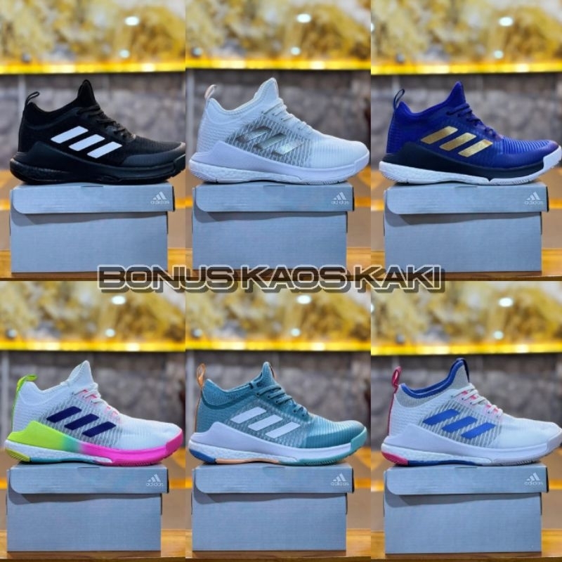 Sepatu voli adidas crazy flight grade ori