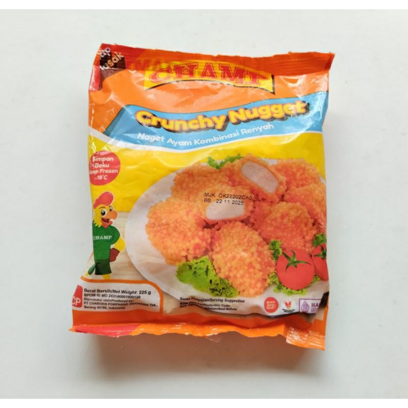 

Champ Crunchy Nugget 225 gr