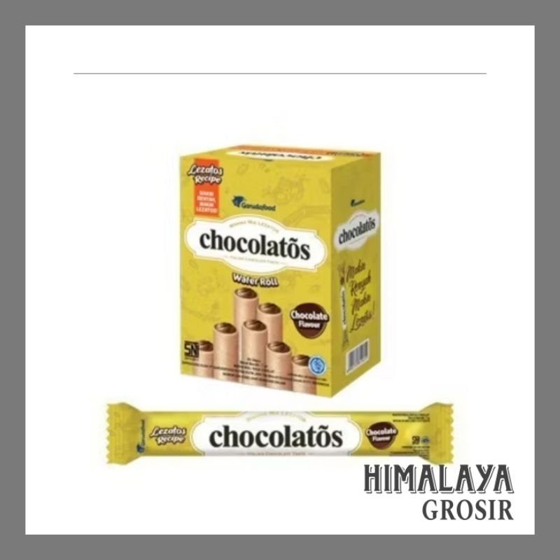 

Chocolatos Wafer Roll Box isi 24