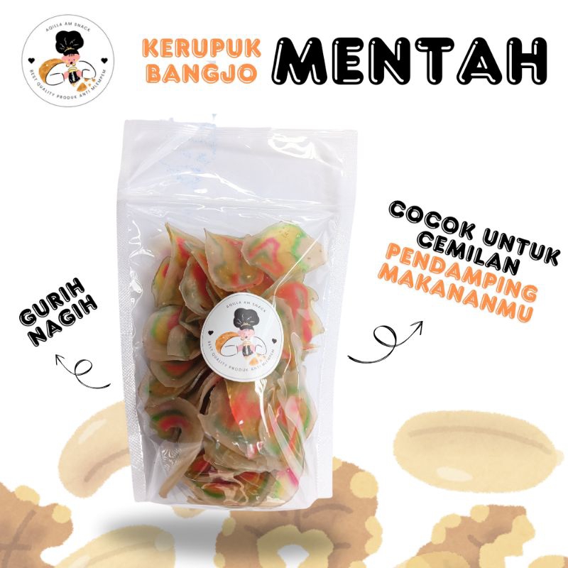 

KERUPUK BANGJO MENTAH SIAP GORENG TANPA JEMUR GURIH RENYAH