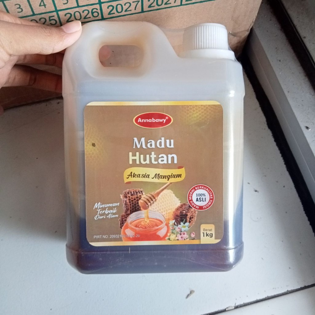 

Madu Hutan Magium Premium 1Kg Dan 500g +Gratis Sendok Kayu Cantik 100% Asli