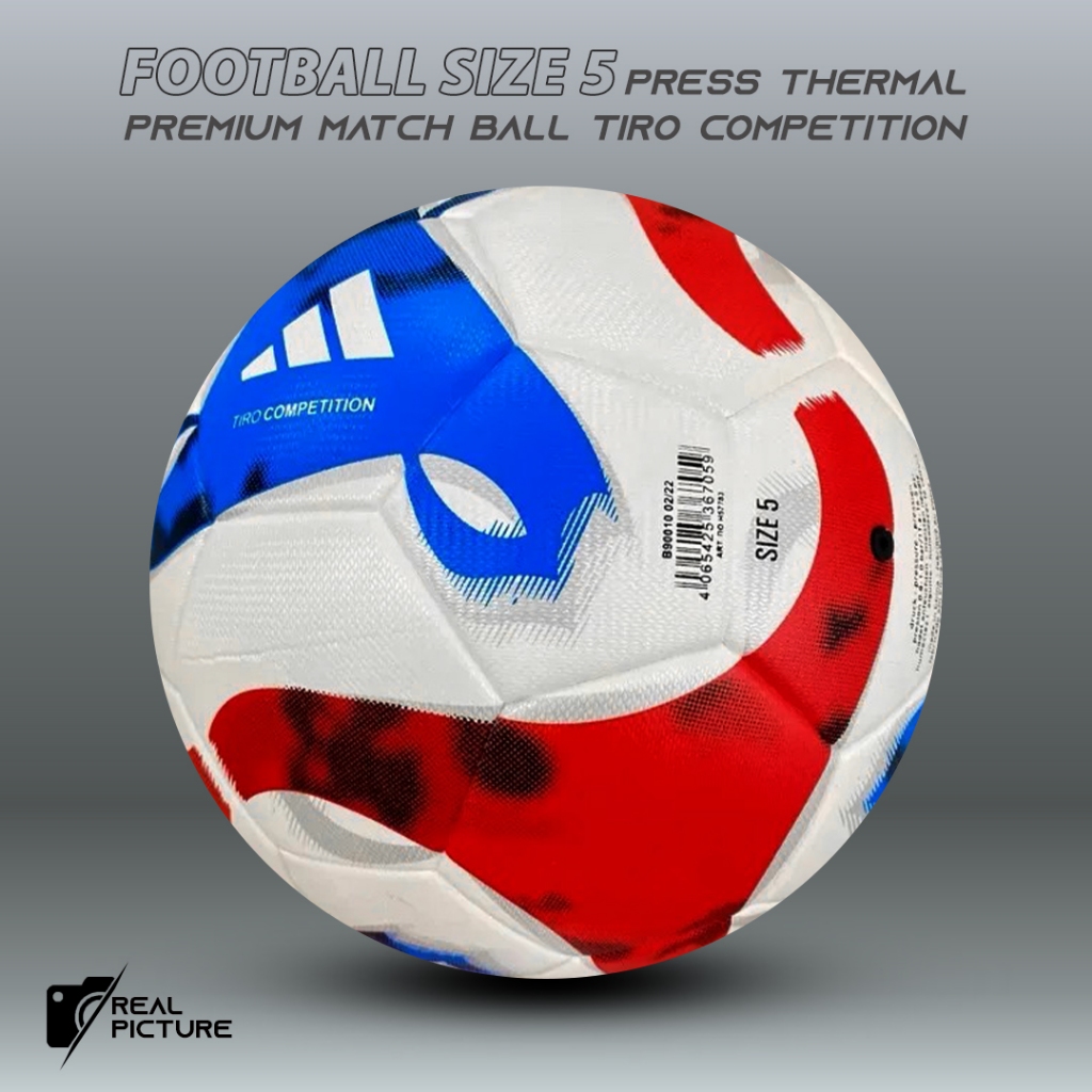 ADIDAS Bola Sepak Size 5 TIRO CLUB Asli Premium Bola Sepak Ori Press TSBE Import
