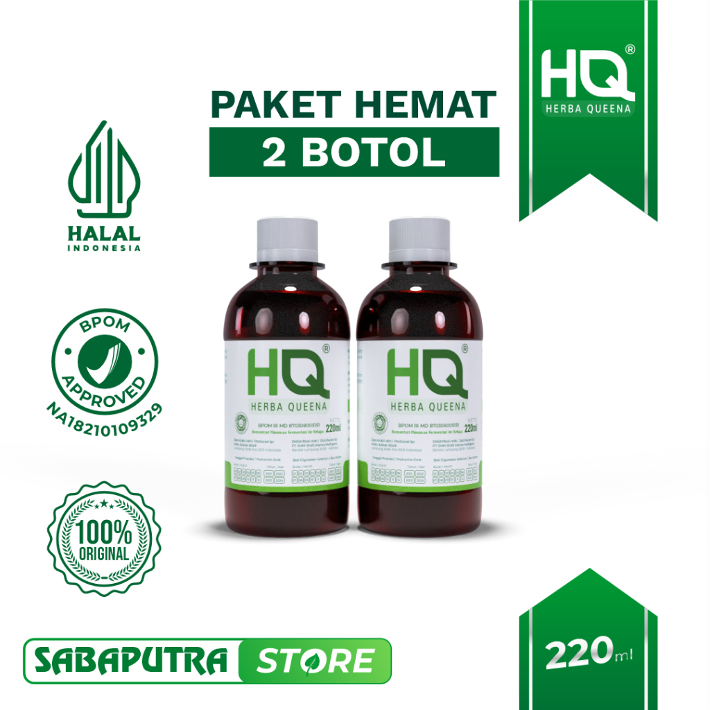 

HQ HERBA QUEENA PROBIOTIK - PAKET HEMAT BELI 2