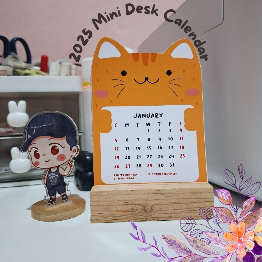 

Kalender Meja Mini 2025 - Lengkap dengan tanggal merah