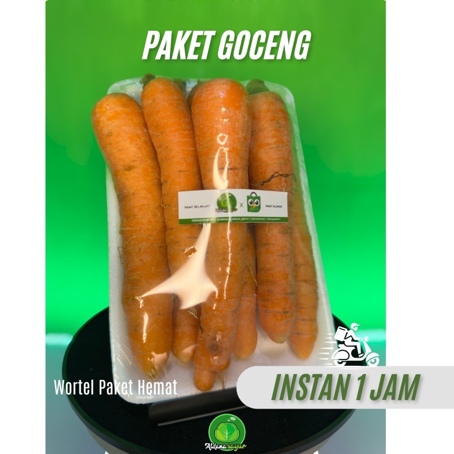 

Paket Goceng Wortel Paket HEmat aldana sayur garut 1 paket