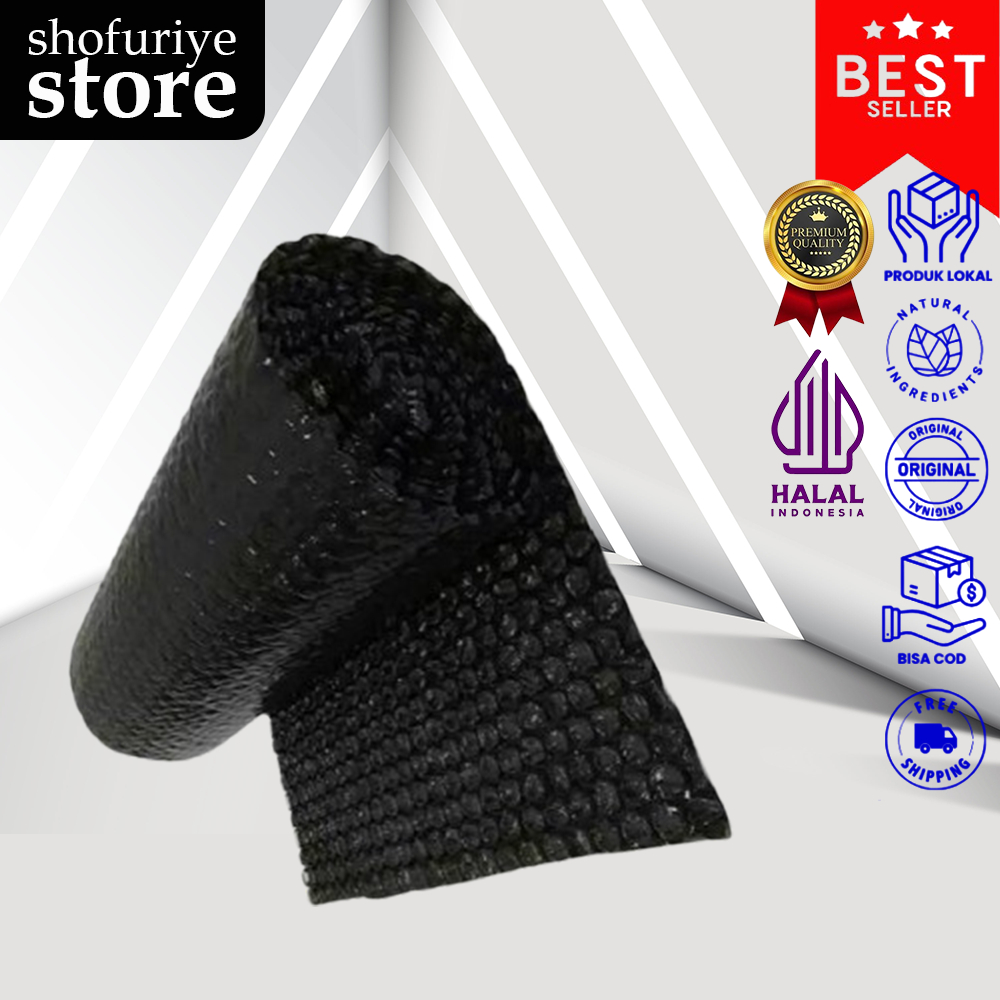 

Bubble Warp Hitam Premium Plastik Packing Waterproof