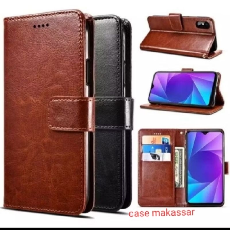 Flip Cover Leather Dompet Hp Oppo A74 4g | A95 4g
