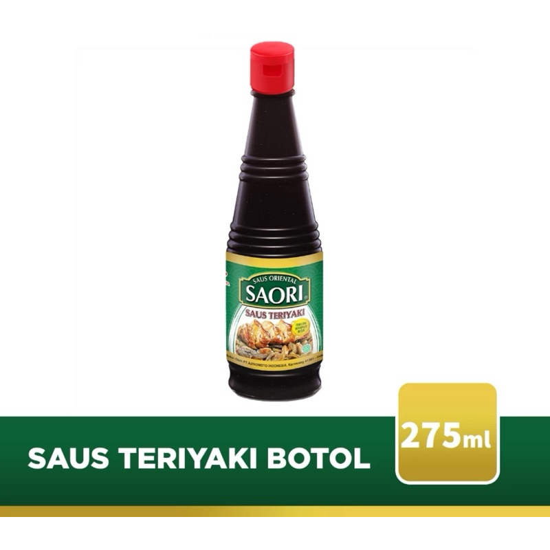 

Saori Saus Teriyaki 275ml Saus Oriental