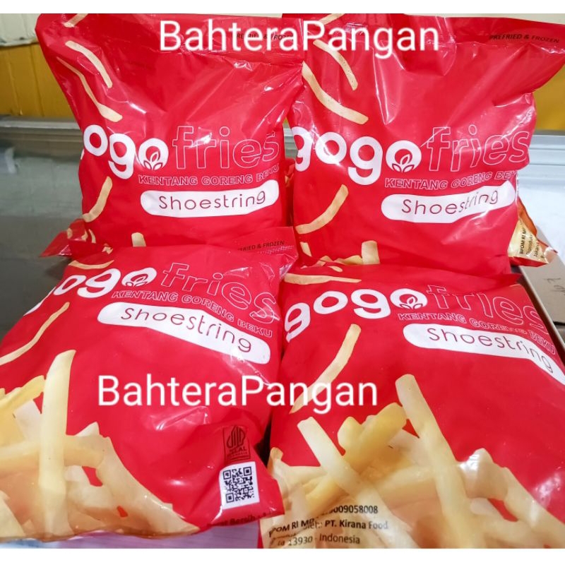 

Kentang Goreng Gogo 1 kg | Gogo French Fries Shoestring