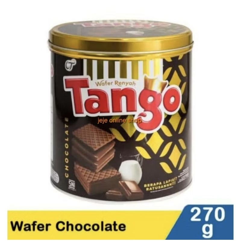 

PROMO!! TANGGO WAFER MURAH KALENG FESTIVE COKLAT 290 GRAM