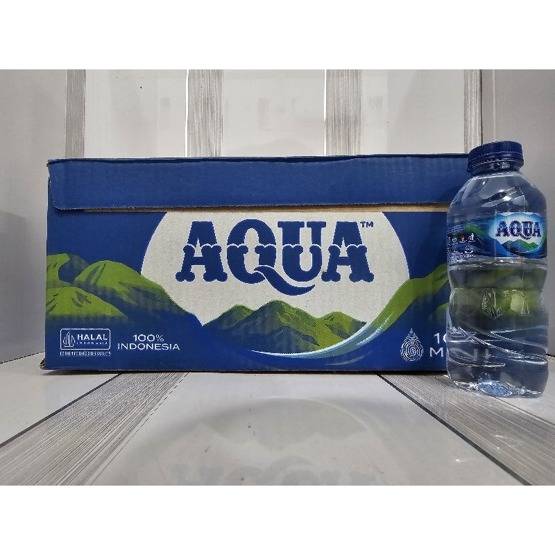 

Aqua Botol 330ml Karton isi 24