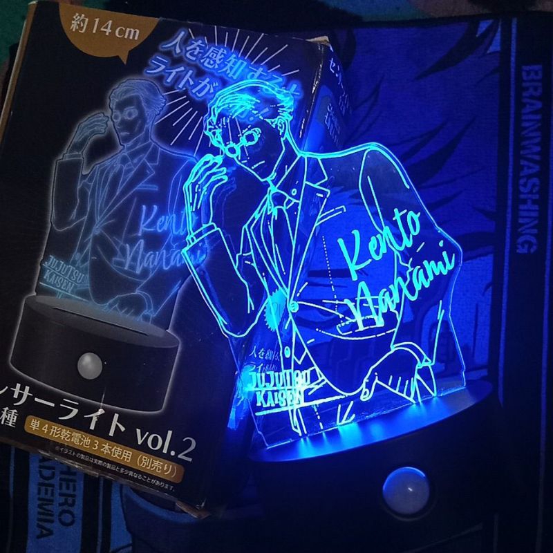 Lamp nanami kento acrylic official jujutsu kaisen merch