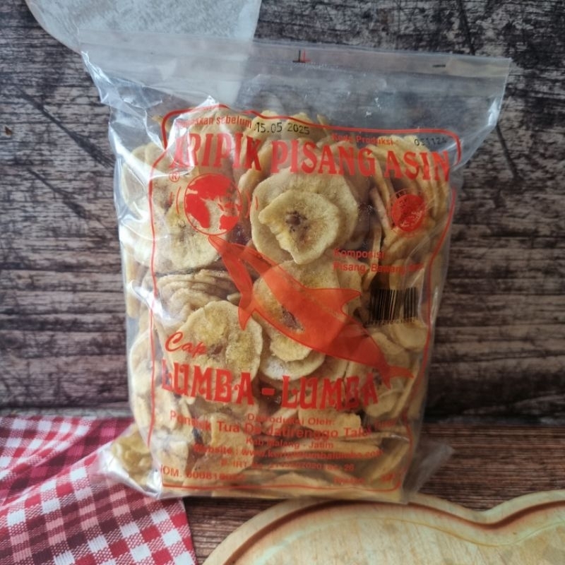 

Ay00! Keripik Pisang Manis / Asin Cap Lumba-Lumba Oleh-oleh Khas Malang