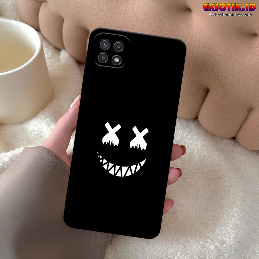 Case Samsung A22 5G - Casing Samsung A22 5G - Fashion Case - Silikon Samsung A22 5G  - Motif Keren D