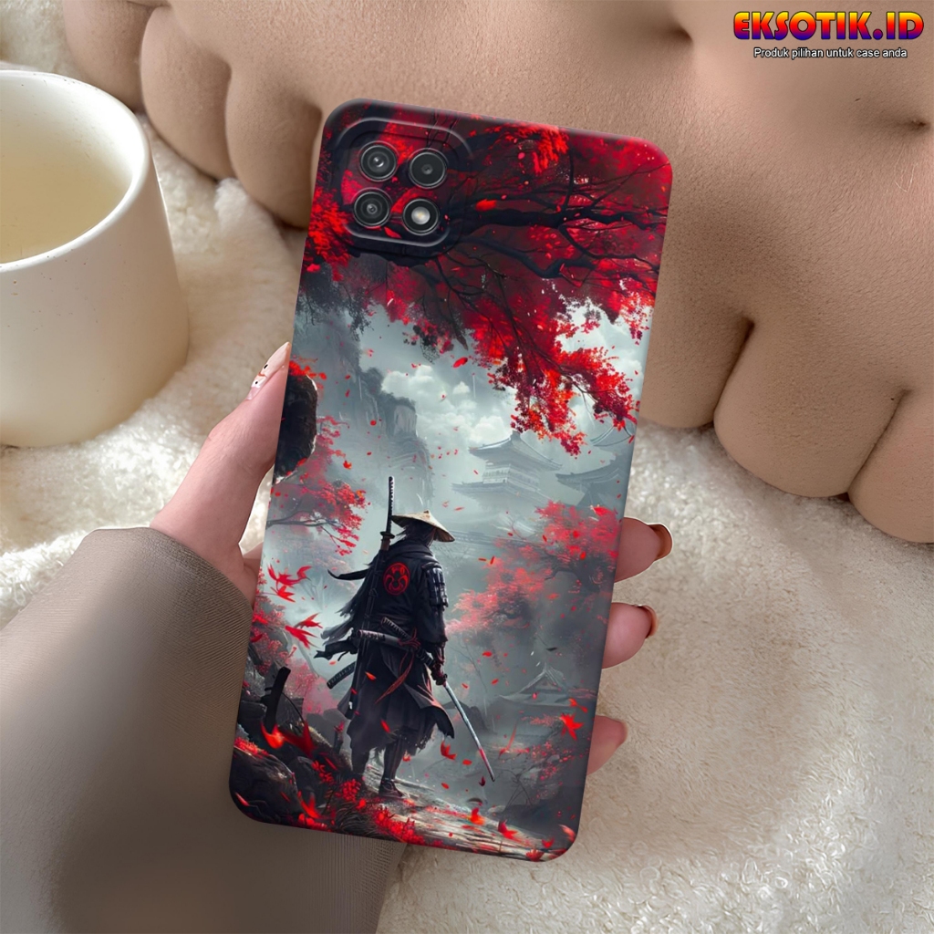 Case Samsung A22 5G - Casing Samsung A22 5G - Fashion Case - Silikon Samsung A22 5G  - Motif Keren D