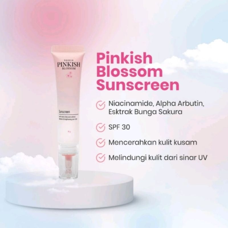 sunscren pinkish blossom bgskin