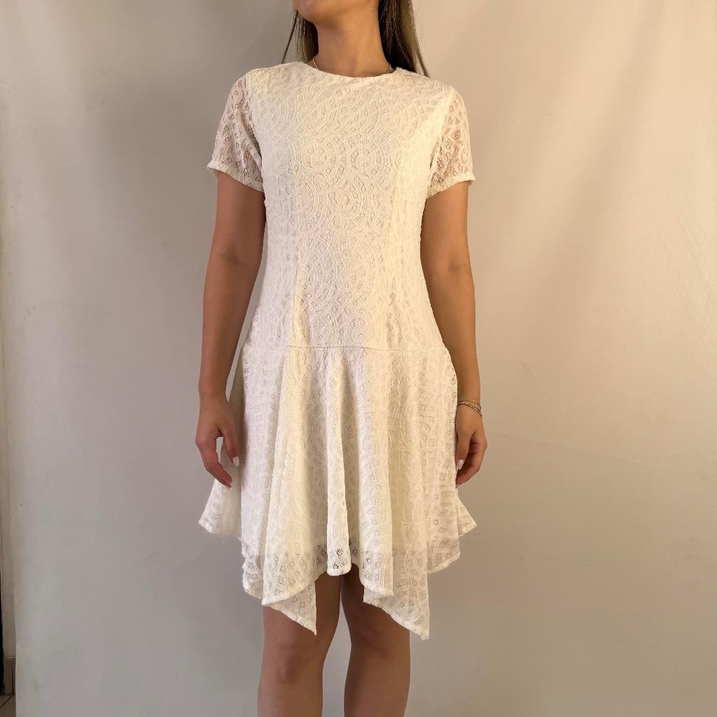 3H Dress White Brukat (IK.09)