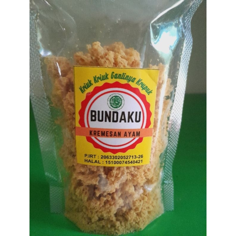 

KREMESAN AYAM BUNDAKU 50GRAM
