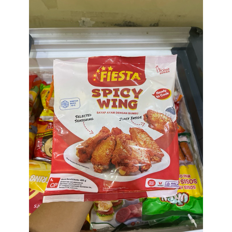 

Fiesta Spicy Wing 400 gr