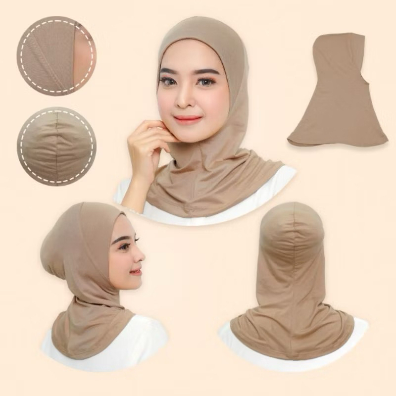 dalaman hijab ninja/ciput ninja premium/dalaman inner ninja anti tembem