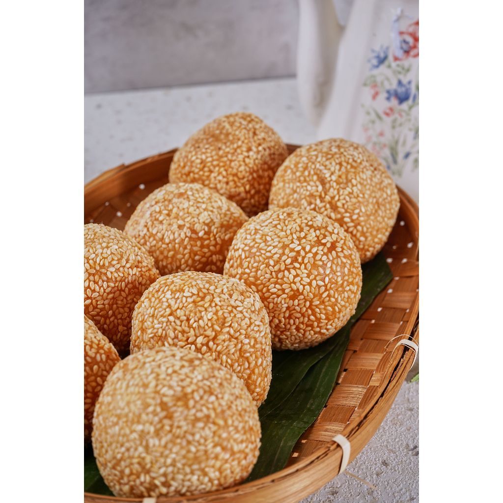 

Kue Onde Wijen / Maciok / Bola Wijen Isi Kacang Hijau