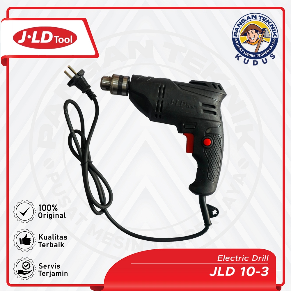 BOR LISTRIK 10 MM JLD | POWERTOOLS JLD BOR LISTRIK 10MM
