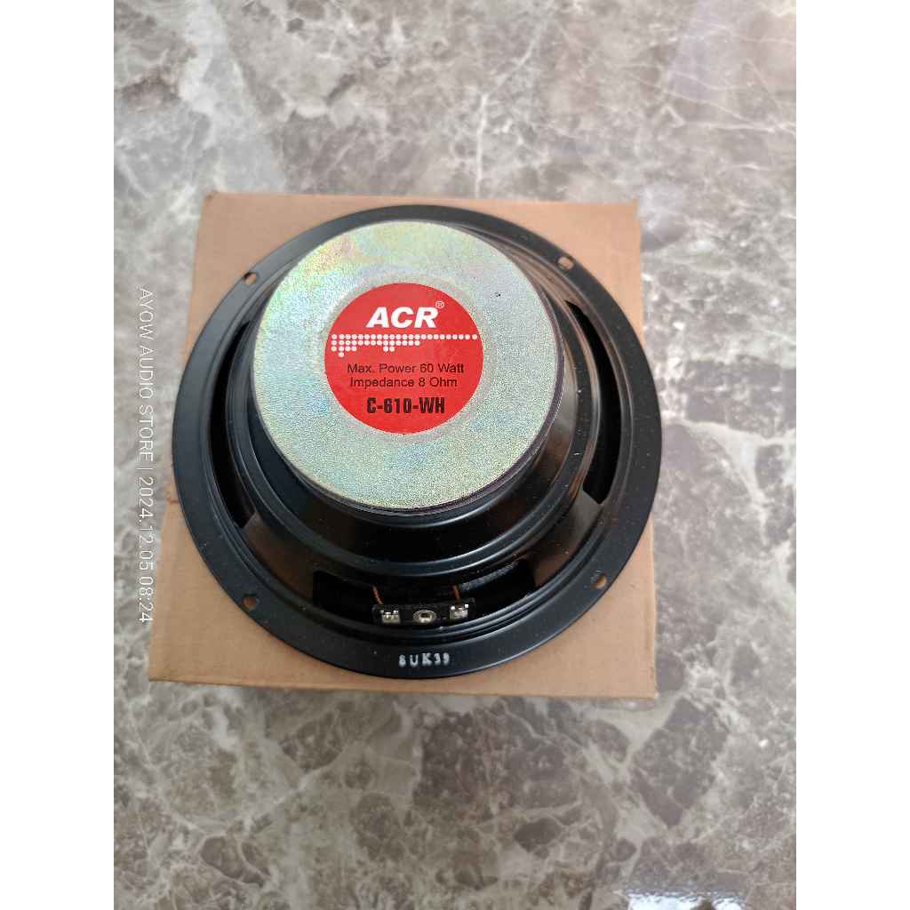 Speaker ACR 6 Inch Tipe C 610 WH Middle