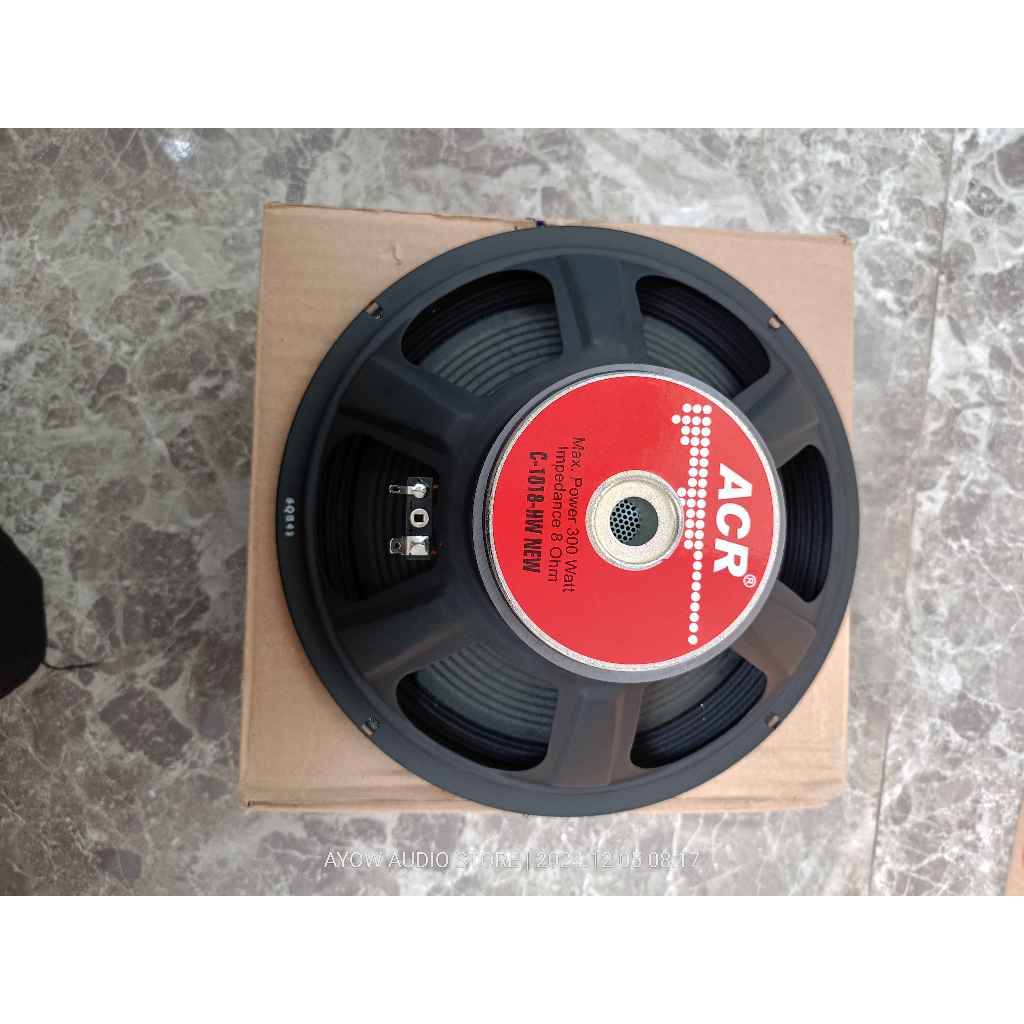 ACR 10in Fullrange C 1018 HW NEW Speaker Original