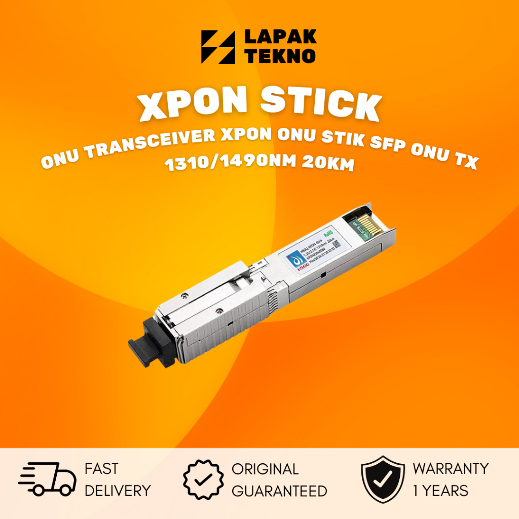 SFP HSGQ-Xpon Stick ONU Transceiver Xpon Onu stik SFP ONU Tx 1310/1490nm 20km