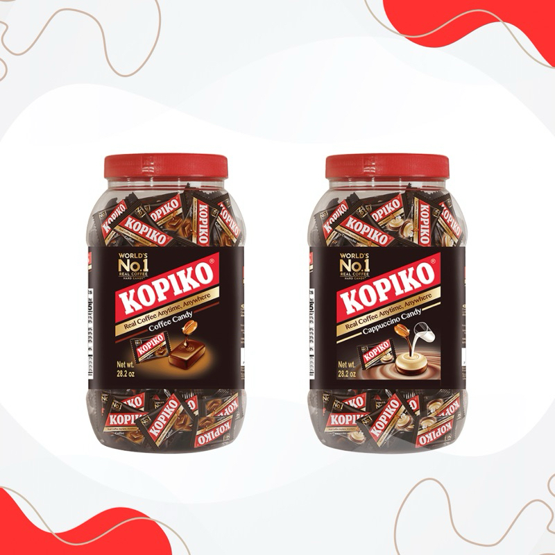 

Kopiko Permen Kopi / Coffee Candy / Toples / Jar 700 gr 200 pcs