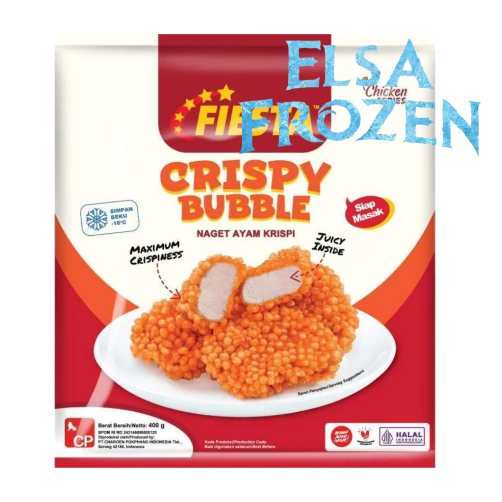 

FIESTA CRISPY BUBBLE 400GR - NAGET AYAM KRISPI