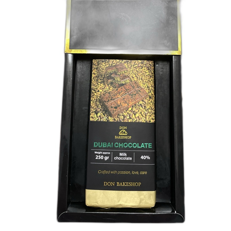 

Coklat Dubai Don Bakeshop Pistachio