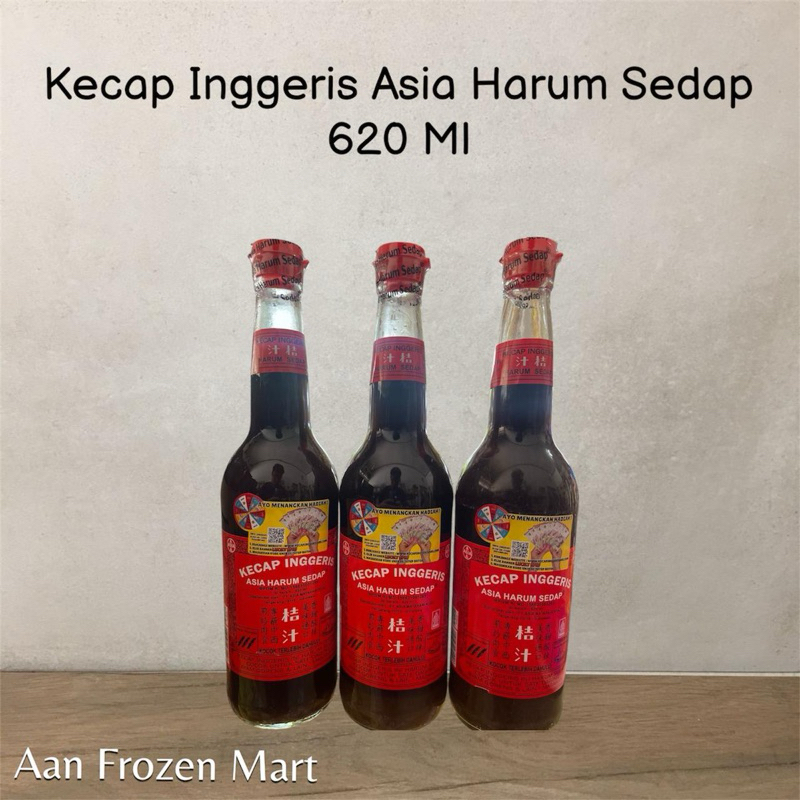 

KECAP INGGERIS ASIA HARUM SEDAP 620ml & 320ml