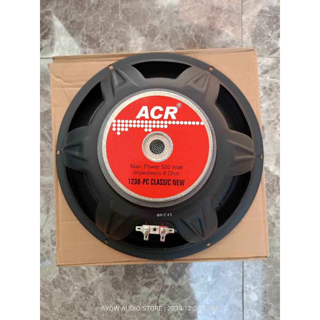 Speaker 12 inch ACR 1238 PC Classic New