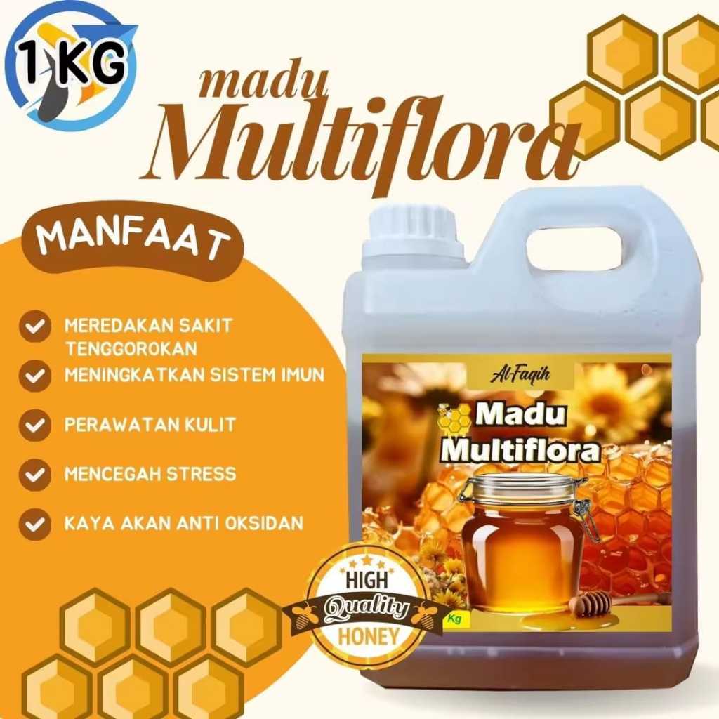 

Best Honey - Madu Murni Nektar Bunga Multiflora super 1kg AL FAQIH