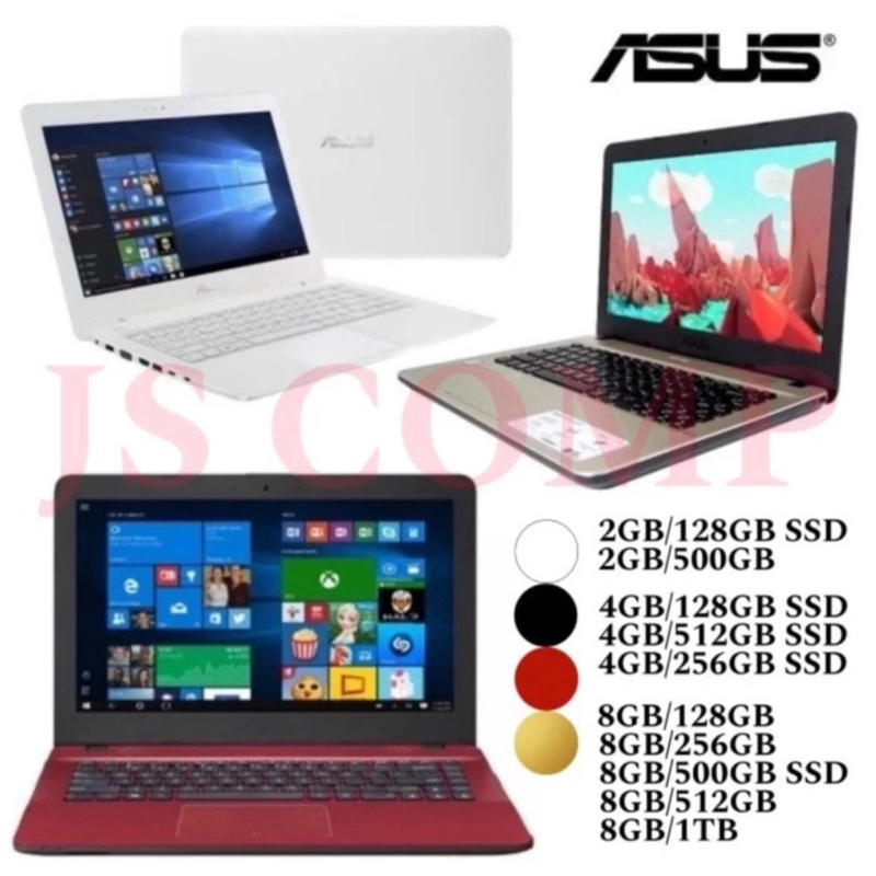 Asus X441 Ram 4GB 512GB SSD Laptop 14 Inch Win10 FREE TAS/MOUSE