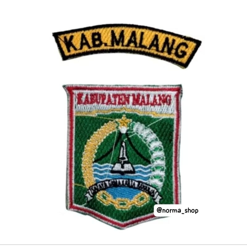 BET / BADGE BORDIR DINAS " KAB. MALANG "