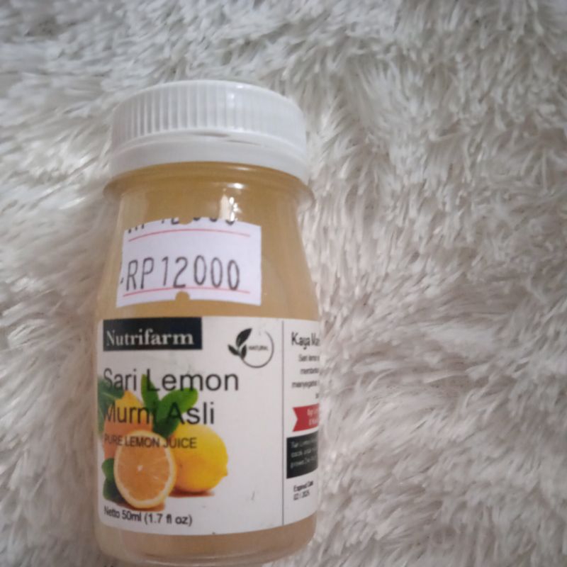 

Nutrifarm Sari Lemon Mum Asli || 50Ml